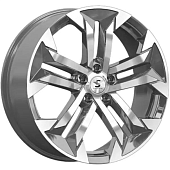 Диски Скад KP015 7.5x19 5*108 ET36 DIA65.1 Diamond gloss graphite Литой купить с бесплатной доставкой в пункты выдачи в Петербурге